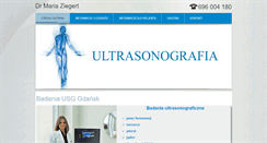 Desktop Screenshot of gabinetusg.eu