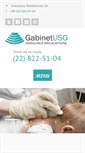 Mobile Screenshot of gabinetusg.com.pl